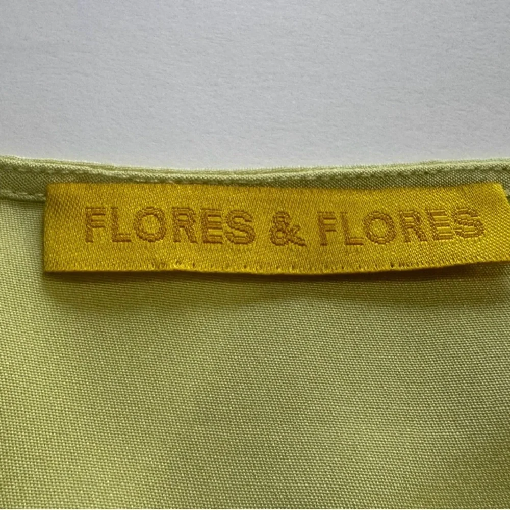 Vintage‎ Flores & Flores Seersucker Blazer + Satin Tank Set Green XS/S USA